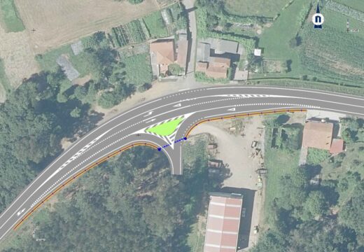 A Xunta mellorará o acceso desde a estrada AC-240 aos núcleos de Oca de Arriba e Oca de Abaixo, en Touro